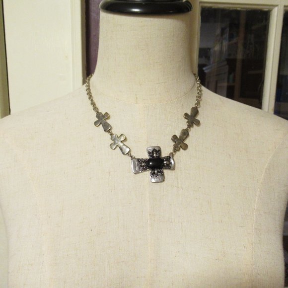 Multi Crosses Necklace - Picture 8 of 8